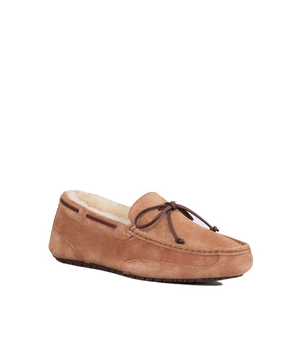 Men's Arlie UGG Moccasin Slippers - Genuine Sheepskin Indoor/Outdoor House Shoes for Winter Comfort & Warmth | Perfect Cozy Gift for Him, Home Lounging & Casual Wear