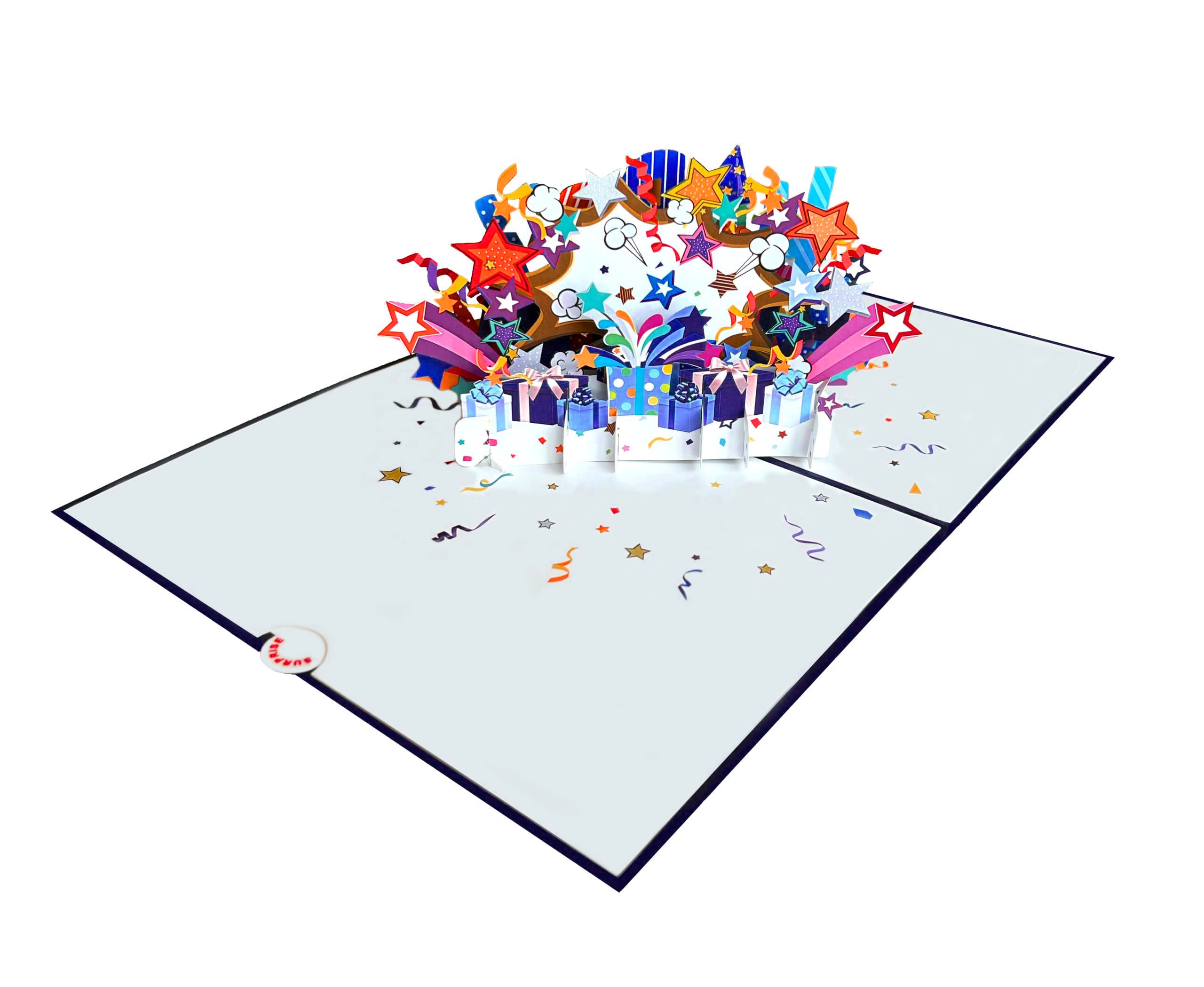 3D Happy Birthday Cards for Men - Father's Day, Dad, Husband, Brother, Son & Grandfather Greeting Cards - 6