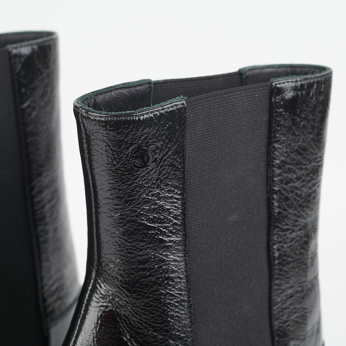 Chanel Black Leather Ankle Boots for Women - Stylish & Comfortable for Casual Outings & Evening Events