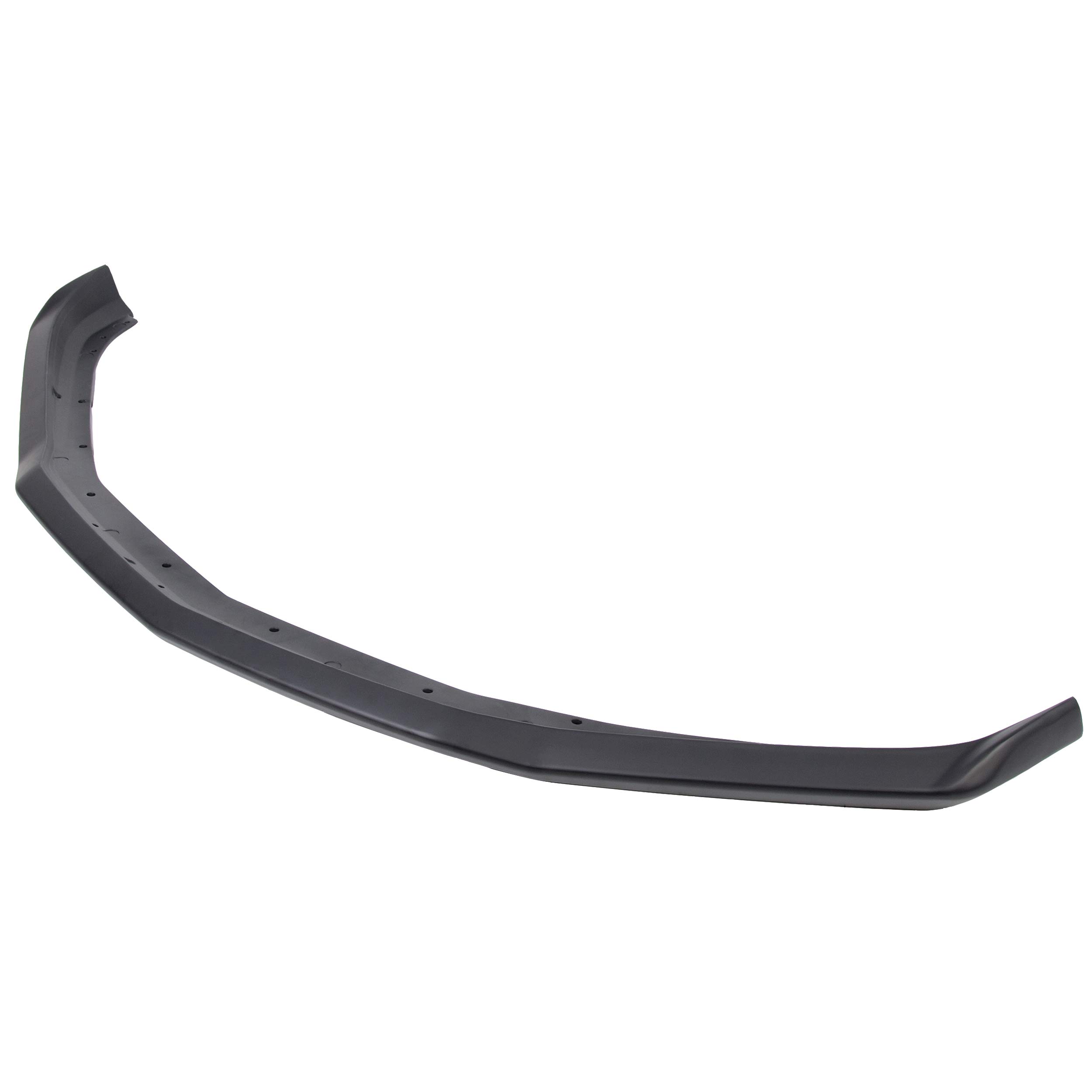 ECOTRIC Front Bumper Lip for 2016-2023 Chevy Camaro SS V8 - Carbon Fiber Front Air Chin Spoiler & Underbody Lip Kit | Enhances Aerodynamics & Sporty Look for Street Racing & Car Shows