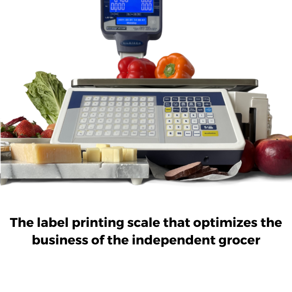 Kilotech LE.3k Digital Scale with Pole Display & Keypad - High Precision Electronic Weighing Scale for Shipping, Postal, Kitchen & Industrial Use