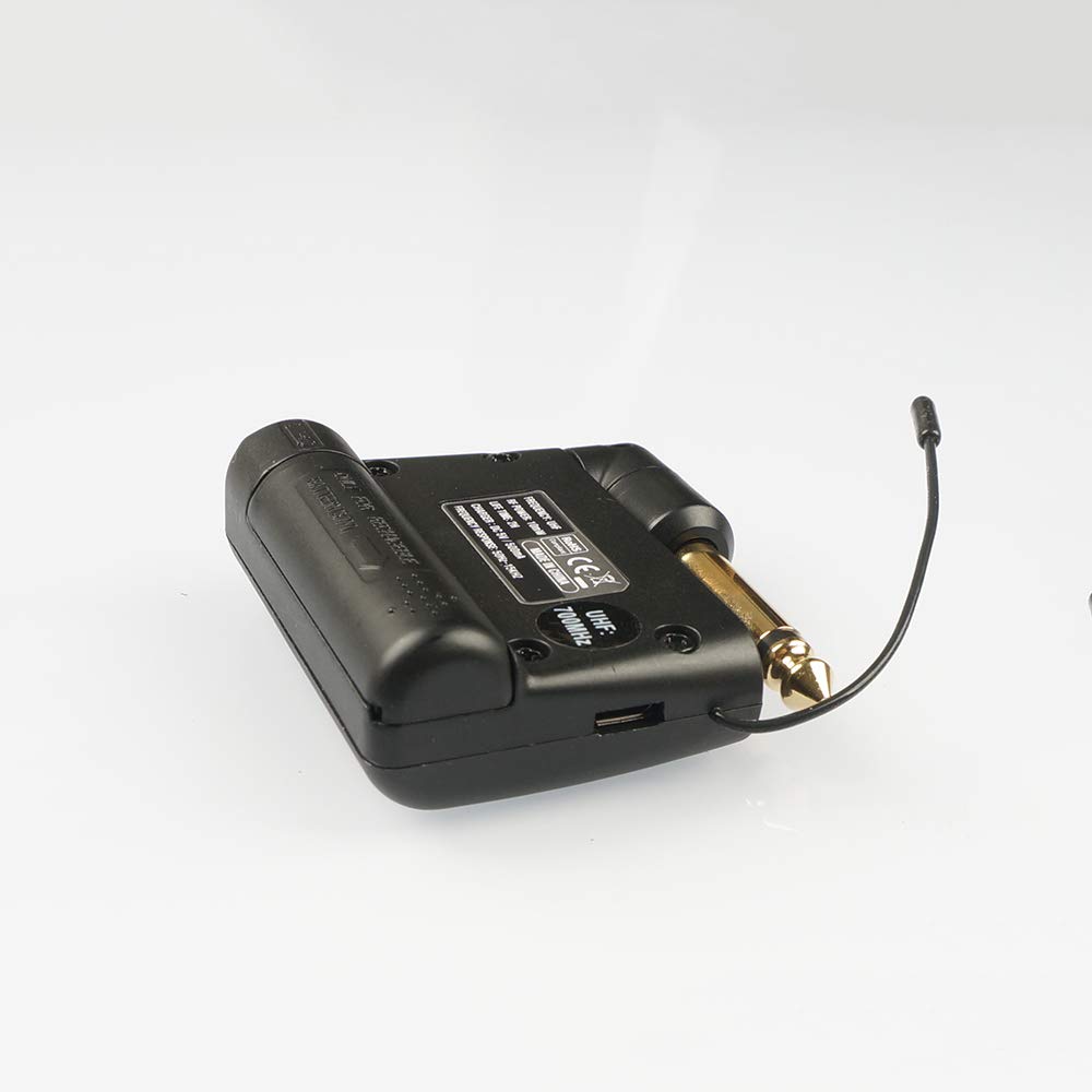 Professional Wireless Pickups for Bass & Guitar - SW500 Receiver & Transmitter System | Studio Recording & Live Performance Accessories