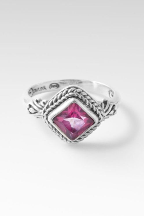 Radiant Happiness Ring in Pure Pink™ Mystic Topaz - Elegant Sterling Silver Jewelry for Women, Perfect for Valentine's Day Gifts, Anniversary Presents & Special Occasions