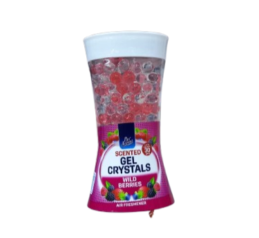 Pan Aroma Scented Gel Crystals - Wild Berries Fragrance | Long-Lasting Air Freshener for Home, Office & Car | Natural Gel Deodorizer for Fresh & Inviting Spaces