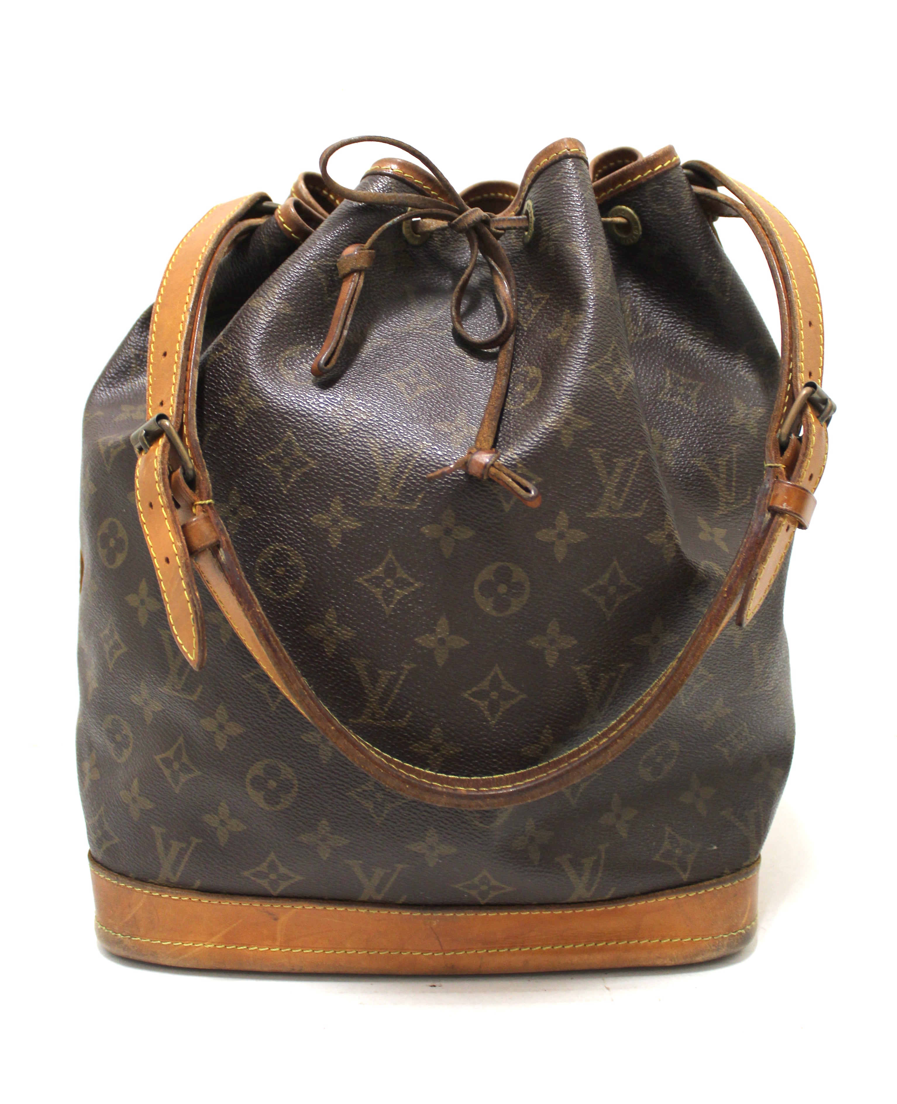 Authentic Louis Vuitton Monogram Noe Large Drawstring Shoulder Bag - Luxury Handbag for Women, Perfect for Shopping, Travel & Everyday Use