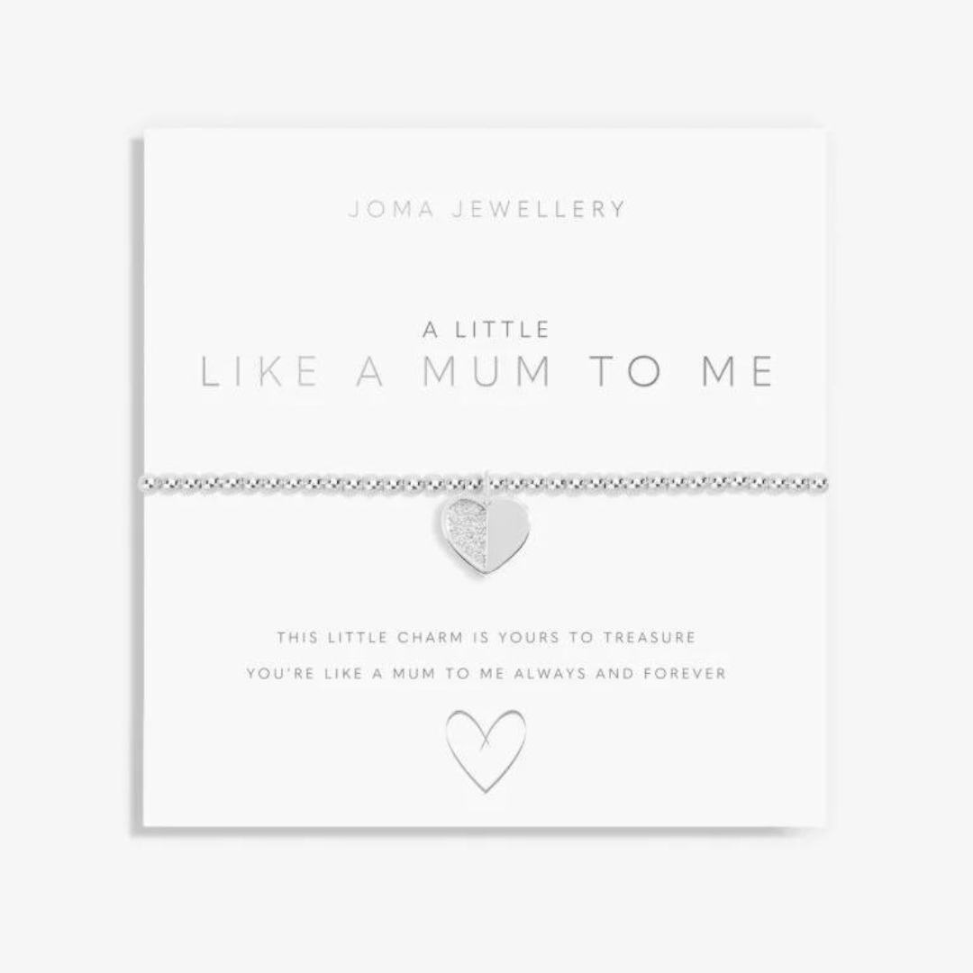 Joma Jewellery Bracelet - A Little Like A Mum To Me - Elegant Gift for Mother's Day, Birthday & Special Occasions