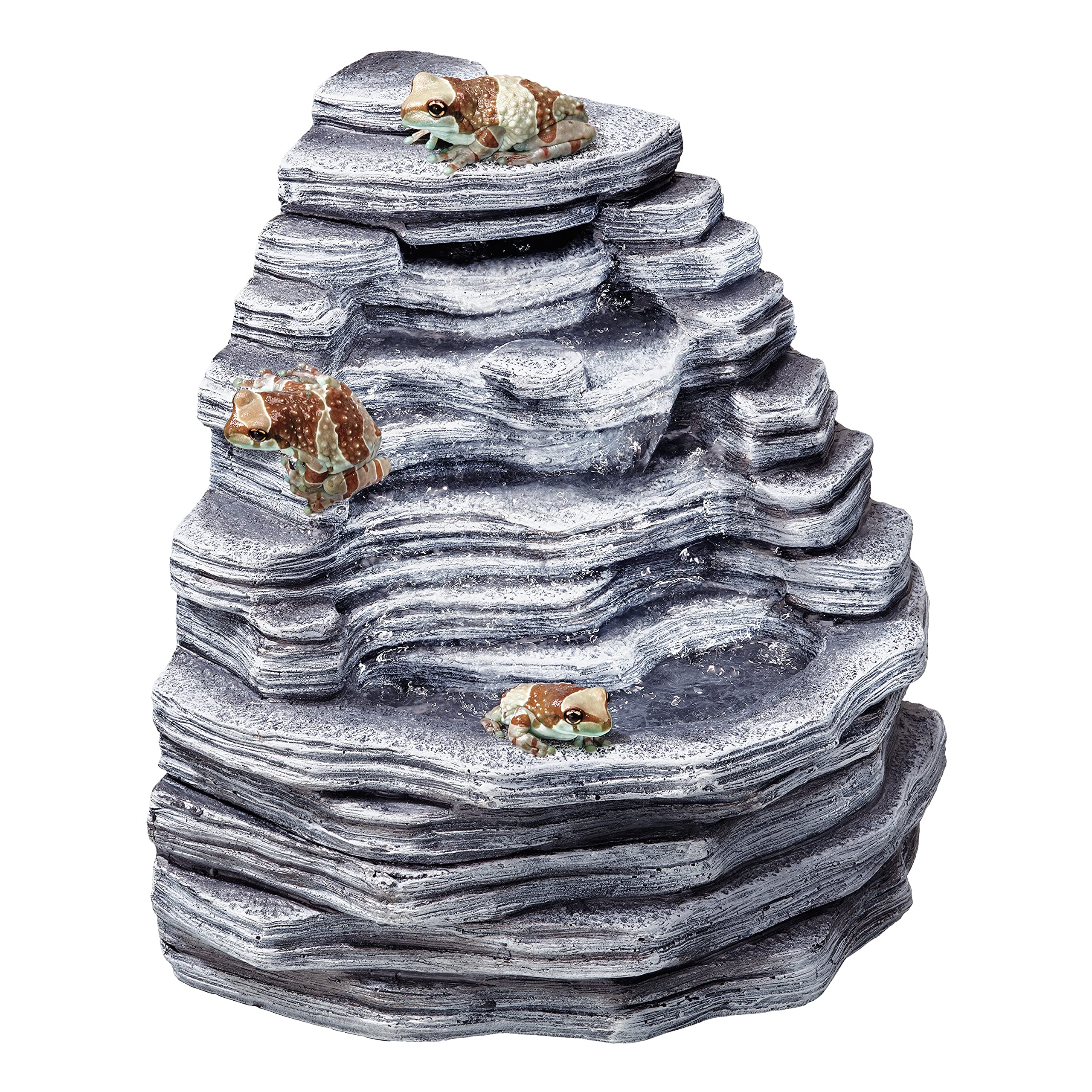 Zilla Pet Reptile Terrarium Waterfall Décor - Small Artificial Waterfall for Reptile Habitat, Terrarium Accessories for Lizards, Snakes & Amphibians - Perfect for Enhancing Natural Habitat & Hydration