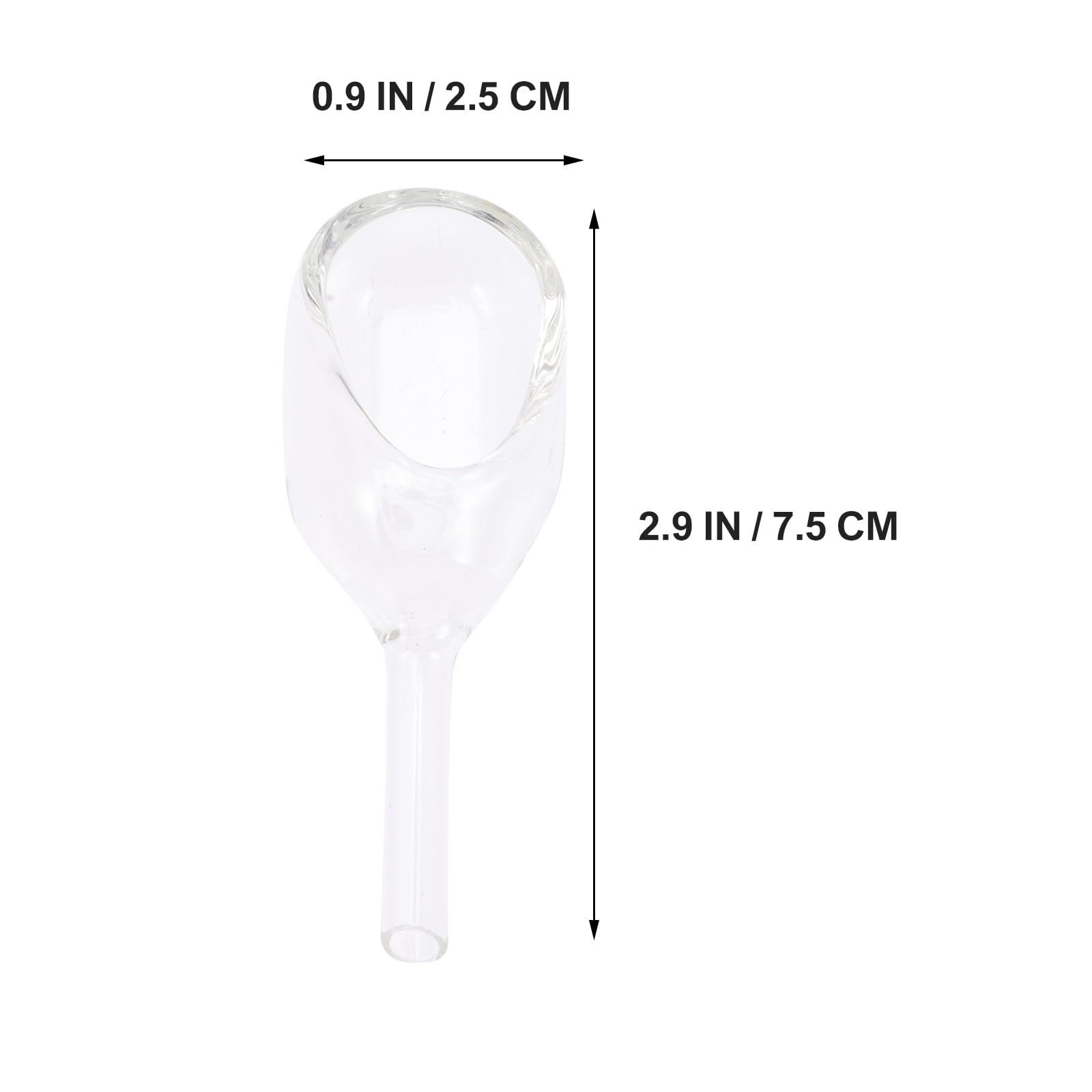 Mipcase 3-Piece Glass Weighing Boat Set with Round Weighing Funnel - Clear Laboratory Glassware for Precise Chemical Measurement - Perfect for Science Labs, Pharmacy, and Research Experiments