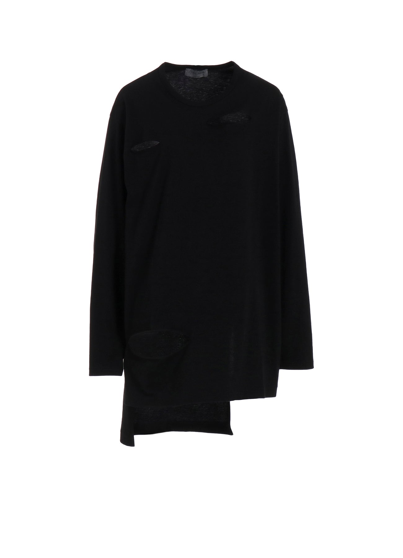 Combed Single Jersey Slit Detail Long Sleeve T-Shirt for Women | Soft & Comfortable Cotton Top | Perfect for Casual Wear, Layering & Everyday Outfits