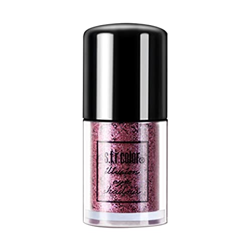 Romoty 6-Color Glitter Eyeshadow Palette - Shimmer Pearl High Gloss Powder for Stage, Party & Night Out Makeup (Wine Collection) | Long-Lasting Pigmented Eye Shadow for Dramatic & Glamorous Looks