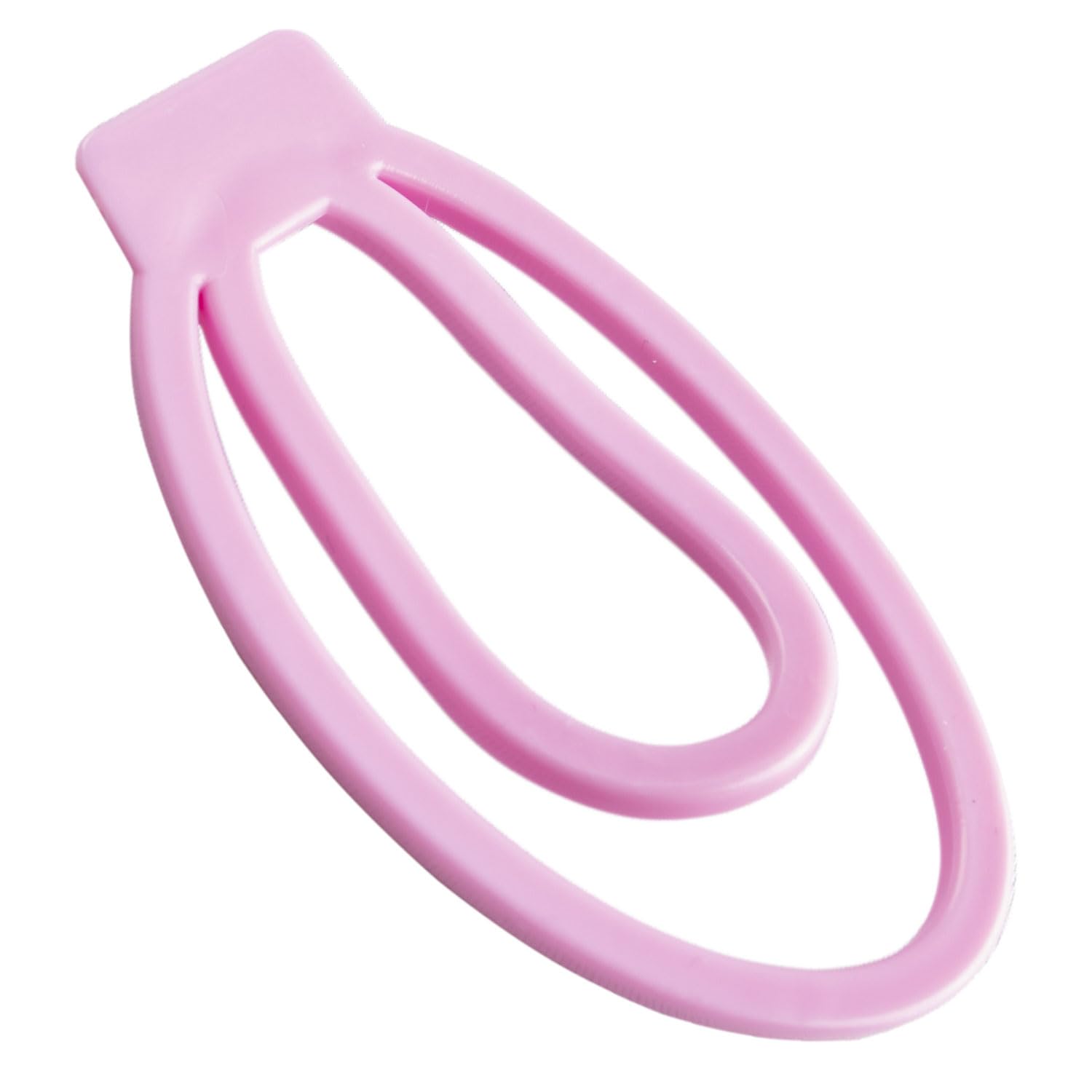 FREDORCH Pink Large Sissy Male Chastity Device - Penis Ring Cock Cage Clip Lock Toy for Men & Women | BDSM Training, Role Play, Adult Play