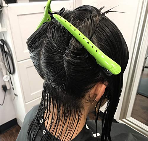 8-Pack Large Pink Hair Clips - Strong Hold for Thick Hair, Perfect for School, Work, and Everyday Styling