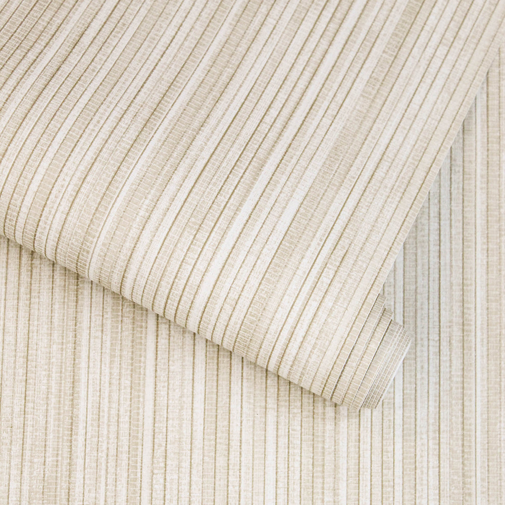 Self-Adhesive Faux Grasscloth Wallpaper - Peel and Stick Textured Wall Covering for Bedroom, Living Room & Home Decor