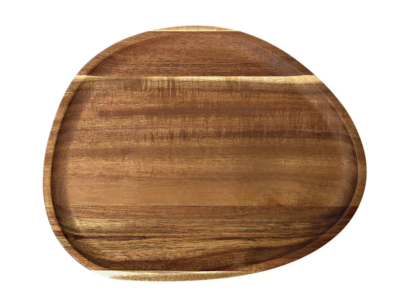 Maxwell & Williams Forme Acacia Wood Organic Serving Platter 30x24cm - Natural Wood Charcuterie Board for Cheese, Fruit & Entertaining