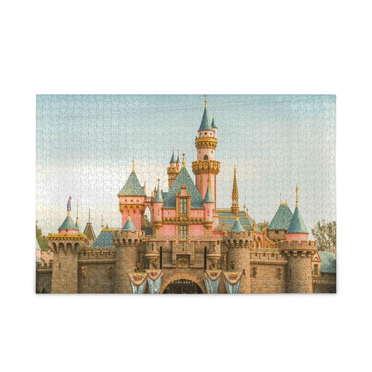 500-Piece Dream Castle Jigsaw Puzzle for Adults & Kids - Challenging DIY Puzzle Game, Educational Toy & Creative Gift for Family Fun, Birthday Parties & Relaxation Time