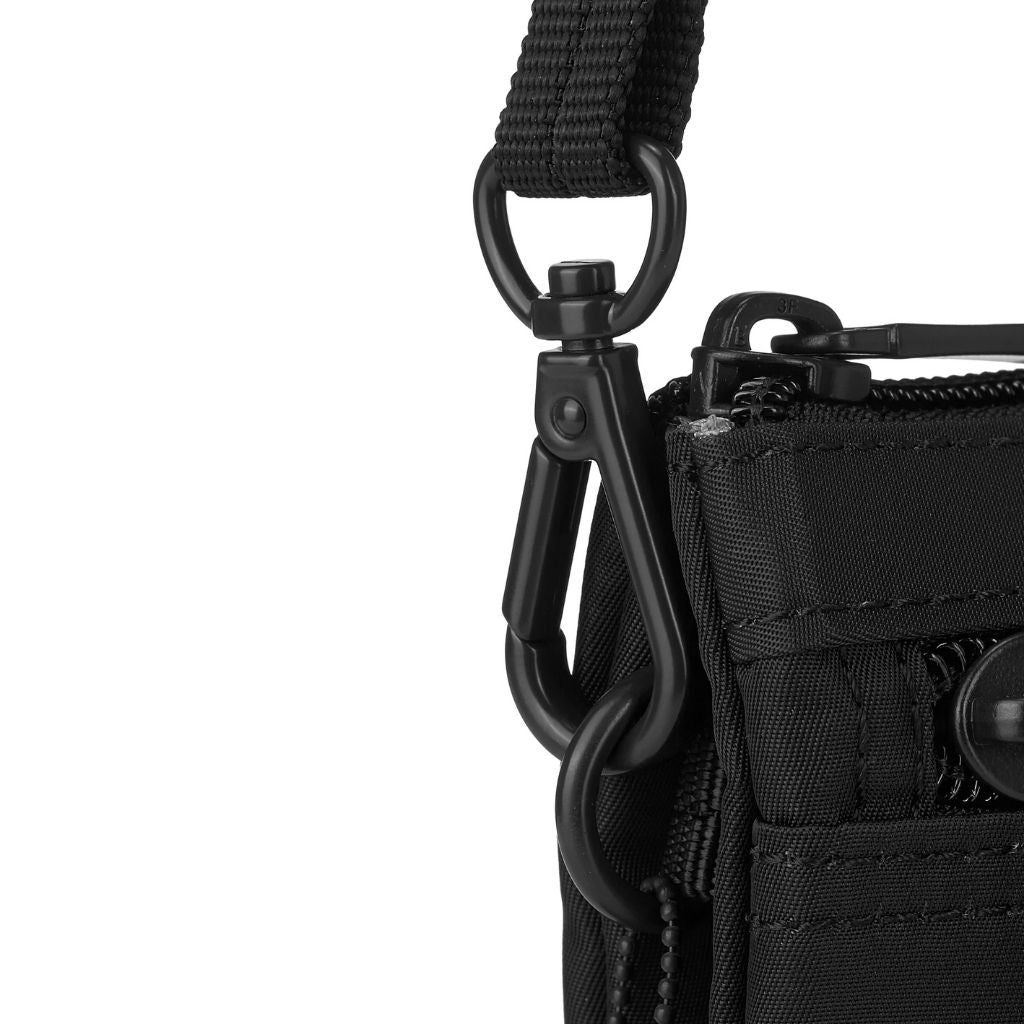 Hedgren Emma RFID Blocking Crossbody Bag for Women - Anti-Theft Secure Purse for Travel, Shopping & Daily Use - Stylish Black Handbag