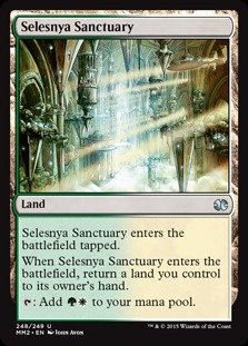 Magic The Gathering - Selesnya Sanctuary (248/249) - Modern Masters 2015 MTG Card | Collectible Trading Card Game for Deck Building & Strategy Play | Perfect for Modern Format Tournaments and Casual Gaming