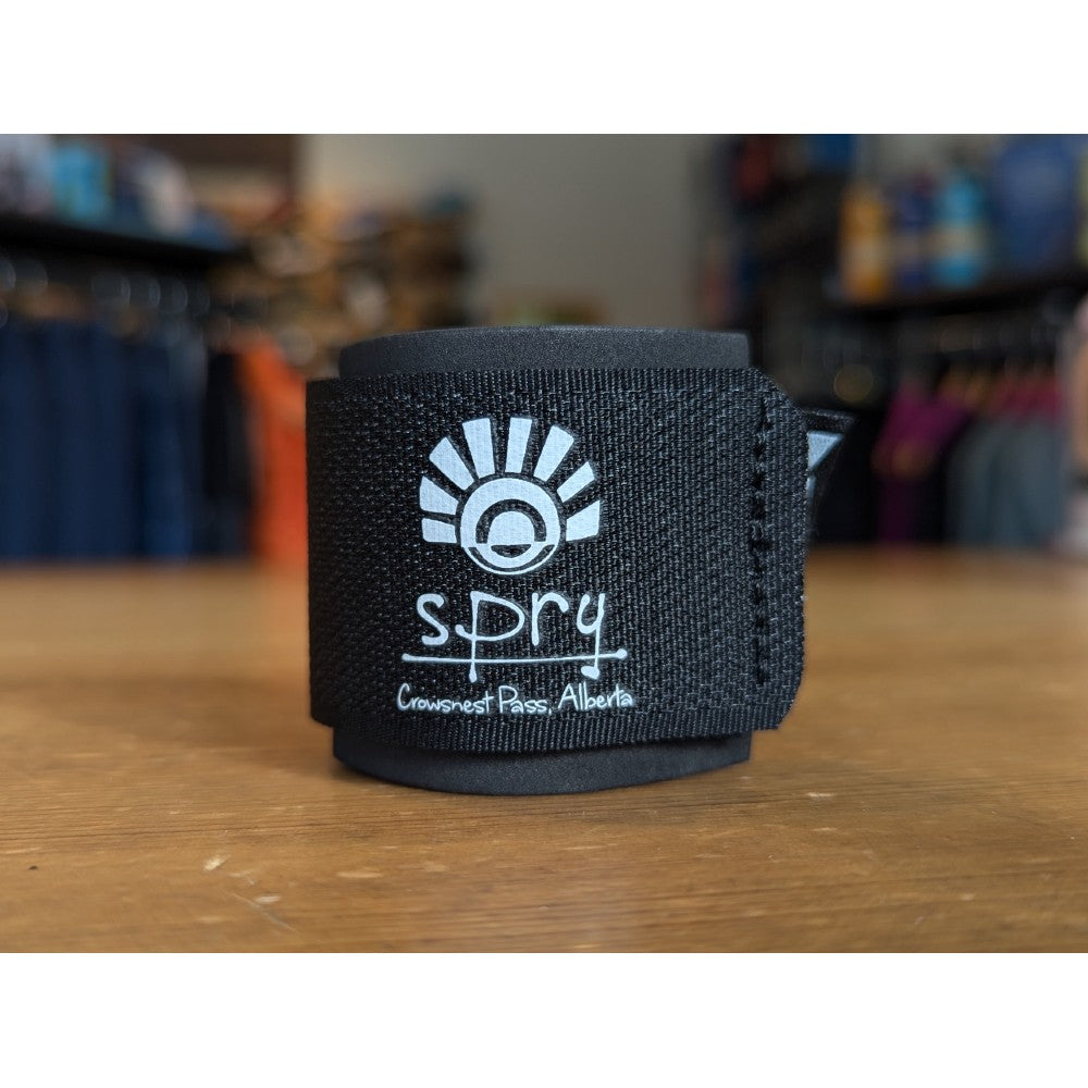 Spry XC Ski Strap - Adjustable Black Cross-Country Ski Binding Strap for Secure Fit | Perfect for Nordic Skiing, Backcountry Skiing & Winter Sports Training