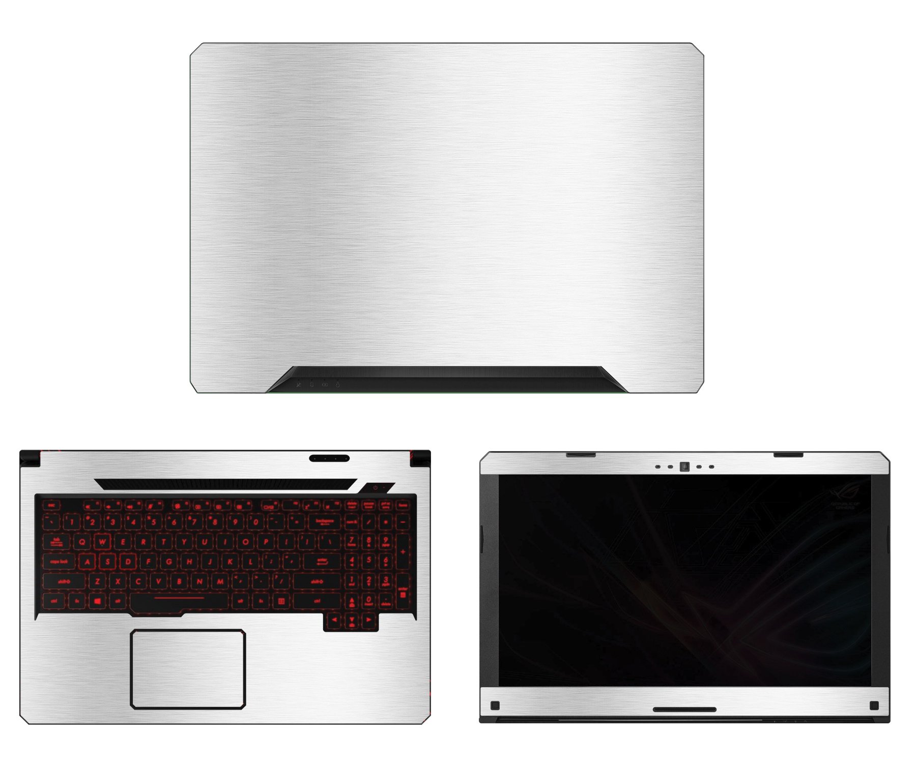 Decalrus Protective Decal for Asus TUF Gaming Laptop FX504 (15.6