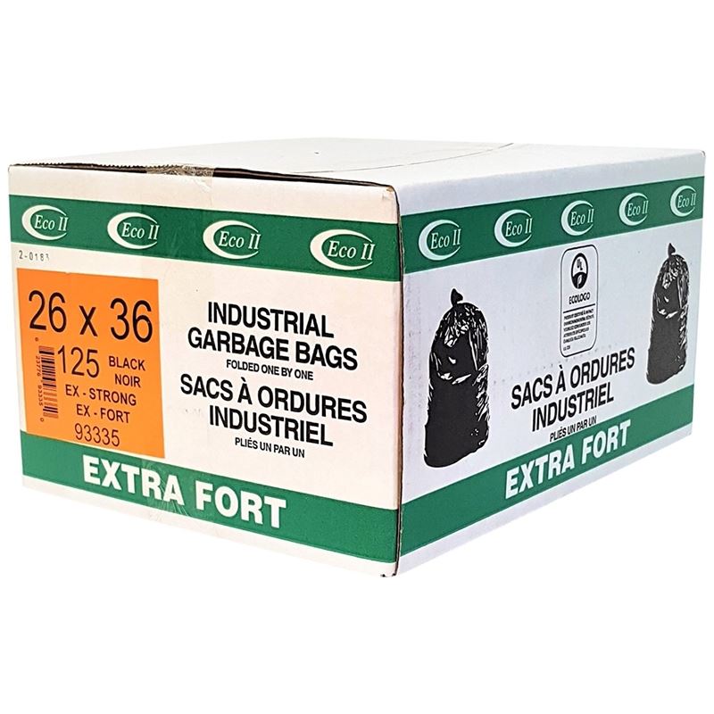 26 x 36 Heavy Duty Trash Bags - Extra Thick & Strong Garbage Bags for Kitchen, Yard Waste & Commercial Use