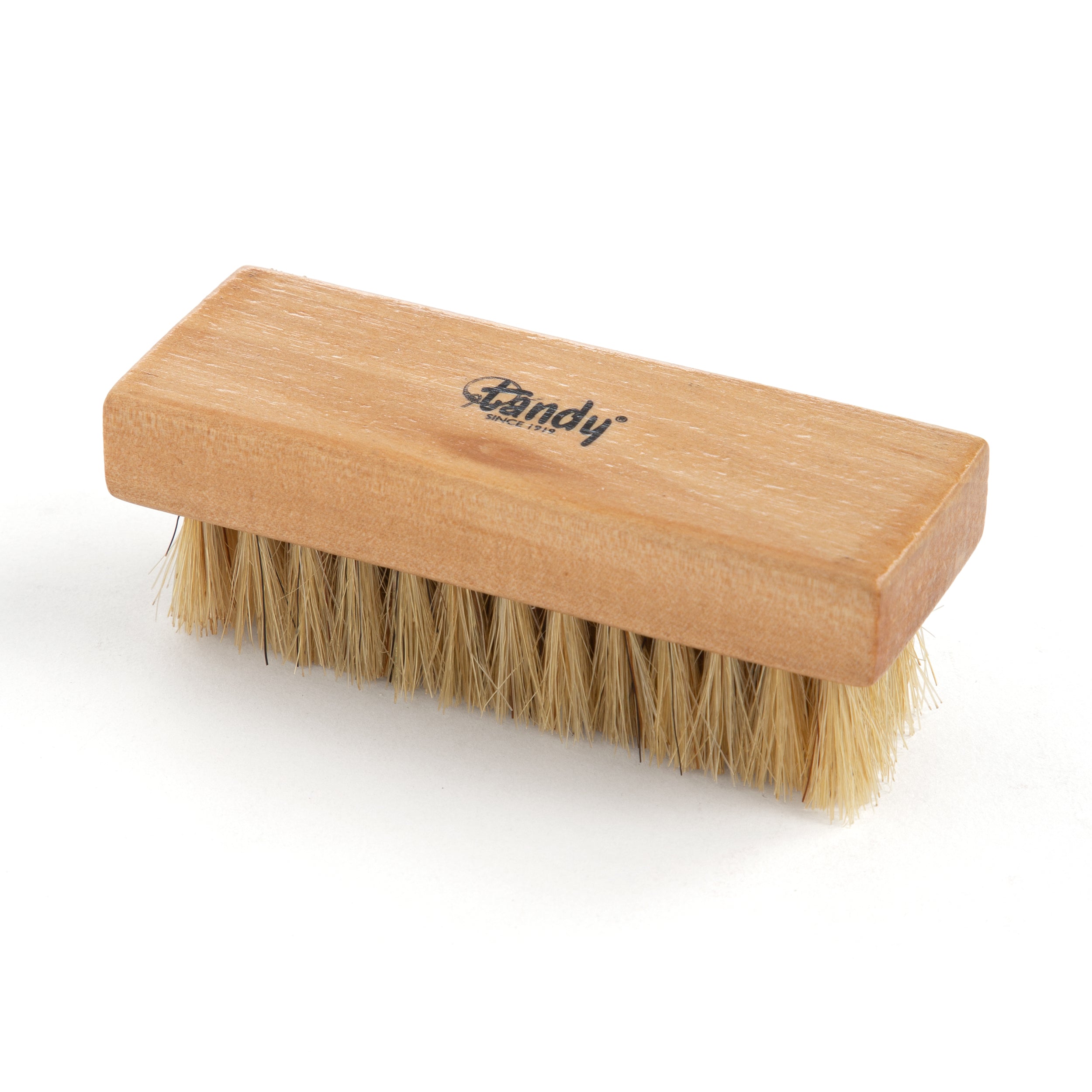 Boar Hair Cleaning Brush for Kitchen & Cookware - Natural Bristle Scrub Brush for Pots, Pans & Dishes - Heavy Duty Cleaning Brush for Stubborn Stains & Grease