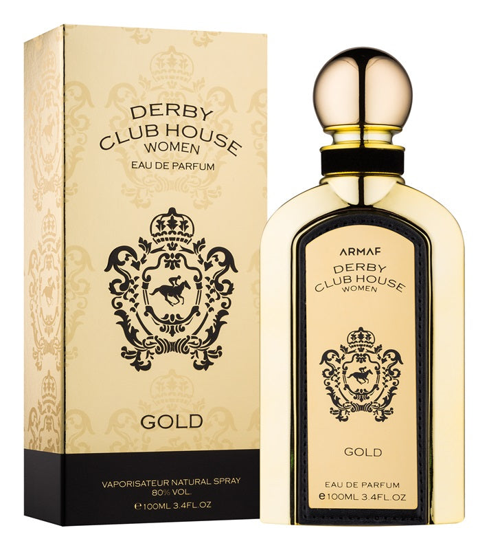 Armaf Derby Club House Gold 100ML EDP Spray for Women - Luxury Perfume for Evening Events & Special Occasions
