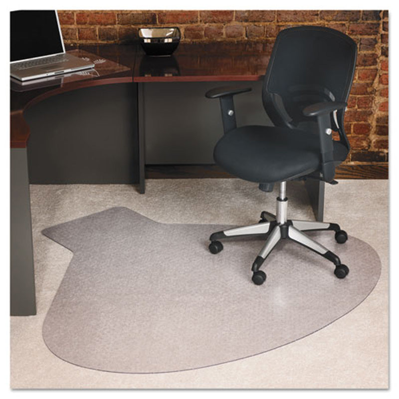 Everlife Clear Chair Mat for Medium Pile Carpet - Heavy Duty Office Chair Floor Protector for Hardwood & Carpeted Floors - Perfect for Home Office, Study Room & Workspace