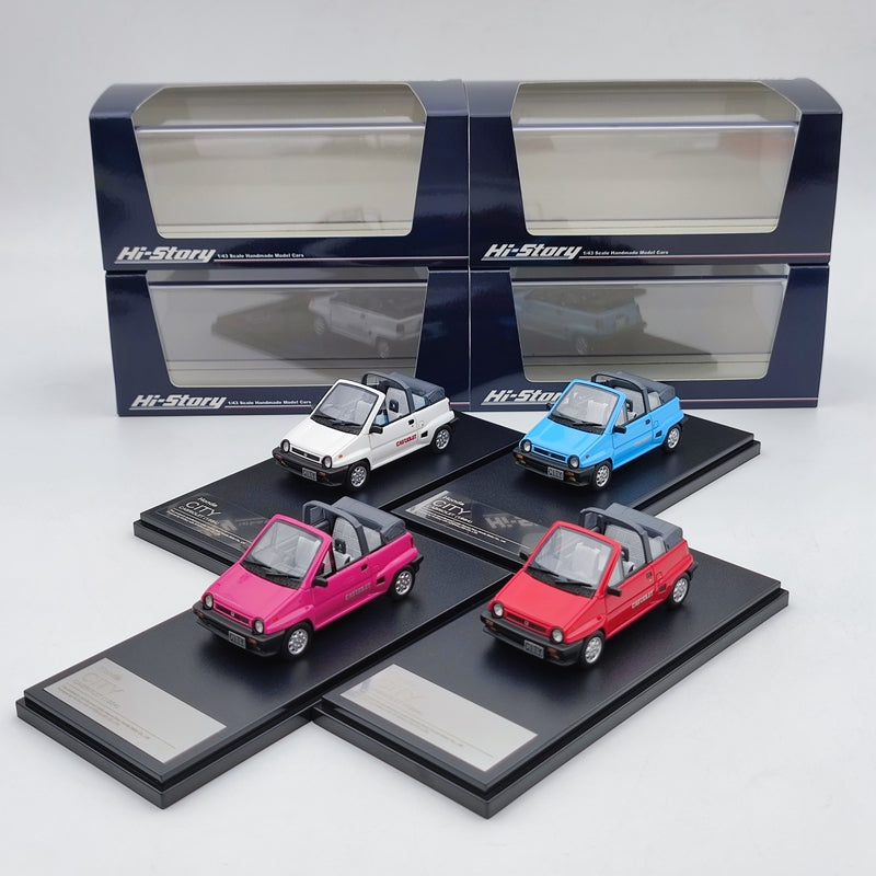 1/43 Scale Honda City Cabriolet 1984 Resin Model Car - Limited Edition Collectible Gift for Car Enthusiasts | Perfect for Display, Gifts, and Model Car Collections