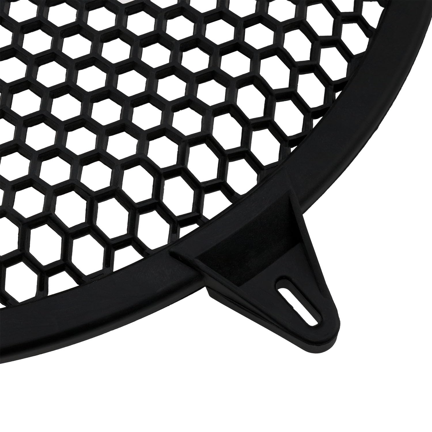 12 Inch Durable Plastic Mesh Waffle Speaker Cover - Subwoofer Grille Net Protector for Home Audio & Car Speakers - Black (1PC) - Perfect for DIY Audio Projects & Speaker Protection