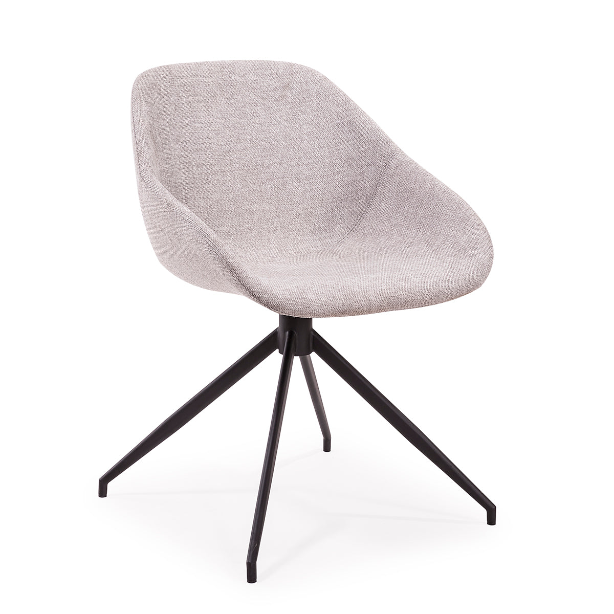 M Co Living Lansel Chair - Modern Accent Chair for Living Room, Bedroom & Office - Comfortable Upholstered Lounge Chair with Wooden Legs - Perfect for Relaxing, Reading & Decorating Your Home