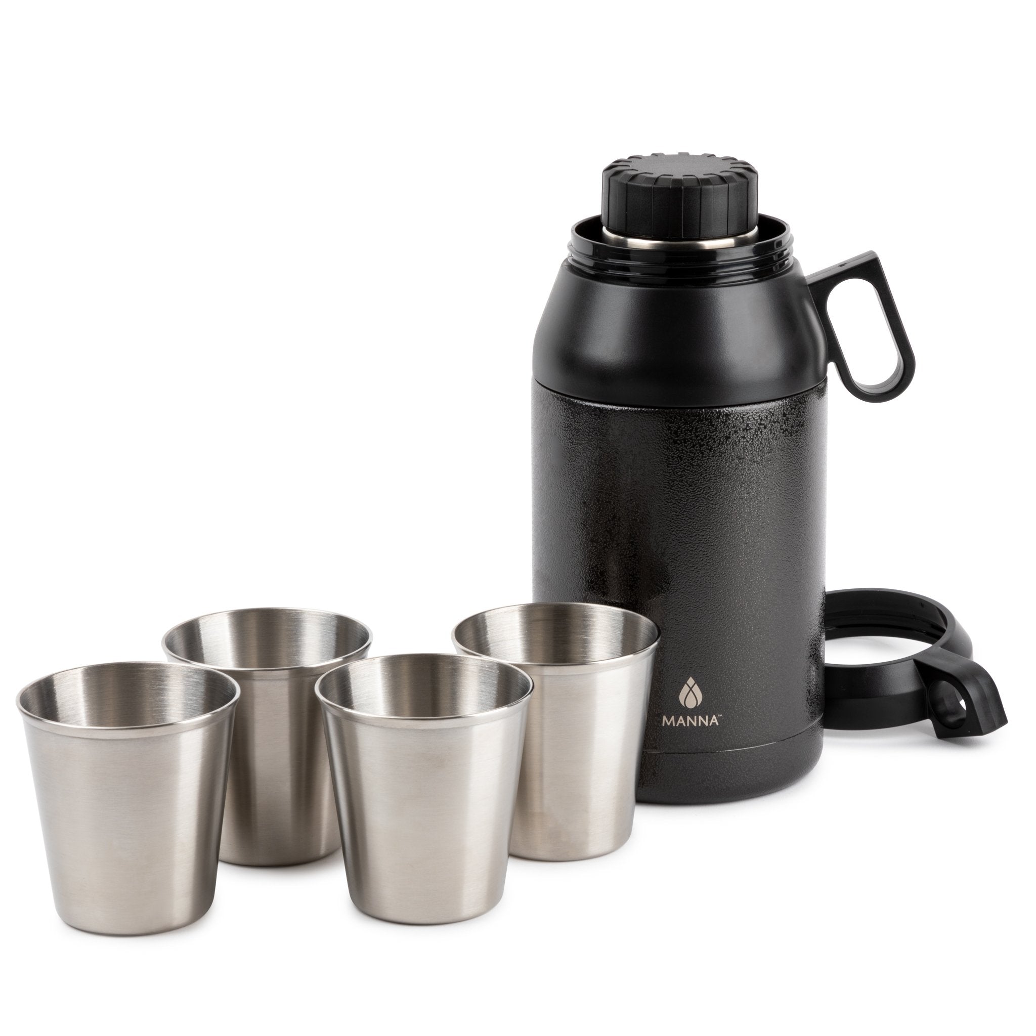 64 oz Insulated Stainless Steel Growler with Leak-Proof Lid - Perfect for Beer, Kombucha & Cold Brew - Great for Camping, Hiking & Outdoor Adventures