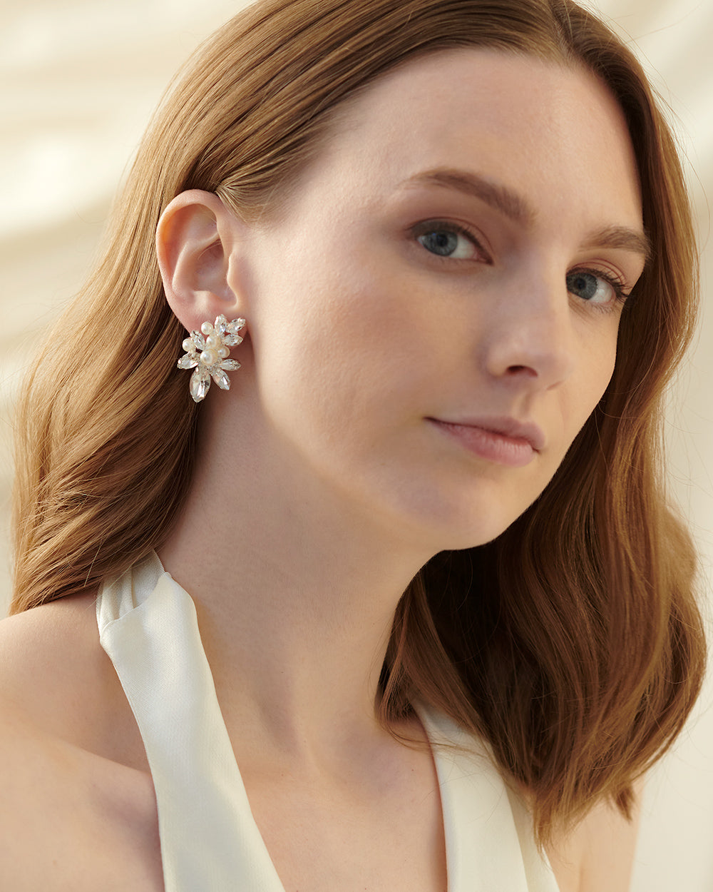 Gwyneth Elegant Gold-Plated Hoop Earrings for Women - Perfect for Parties, Weddings & Everyday Wear
