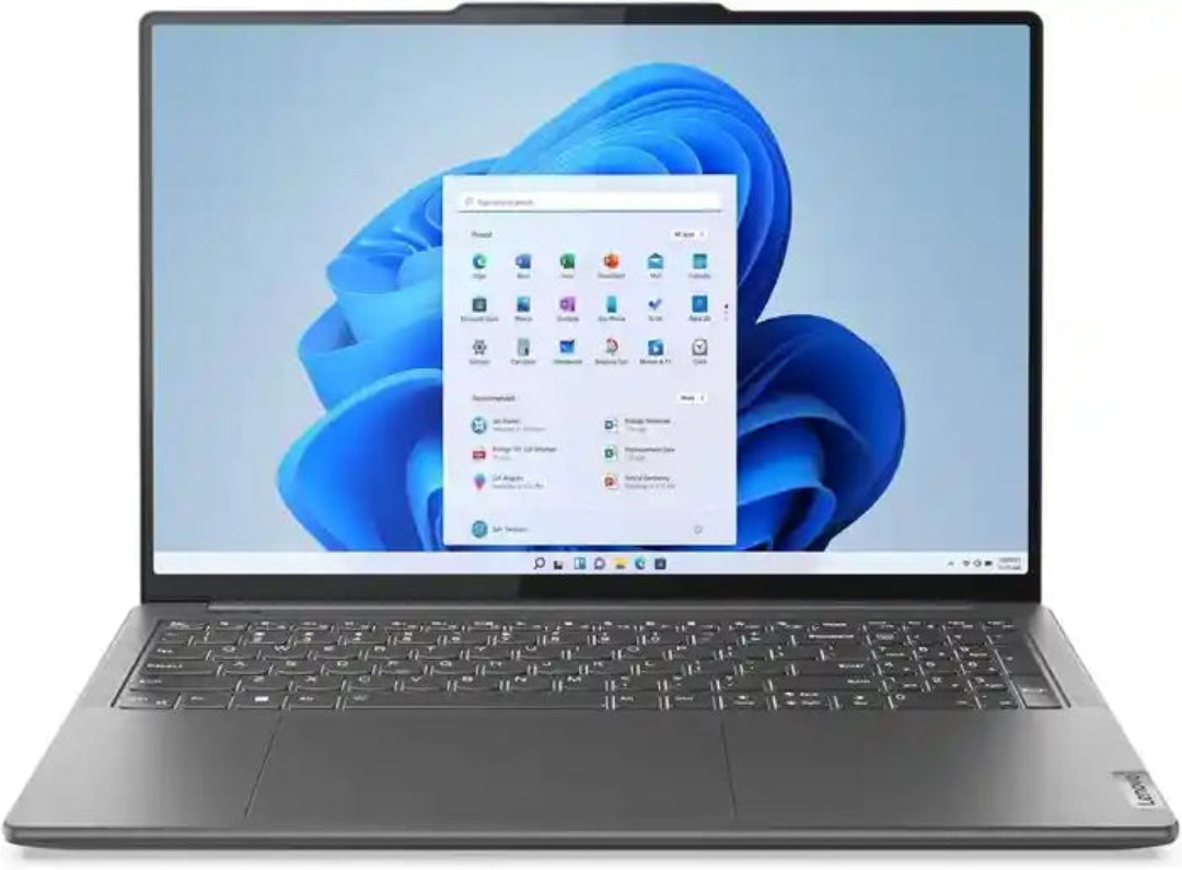 Lenovo Slim 3 Laptop - AMD Ryzen 7 7730U, 8GB RAM, 512GB NVMe SSD, 15.6
