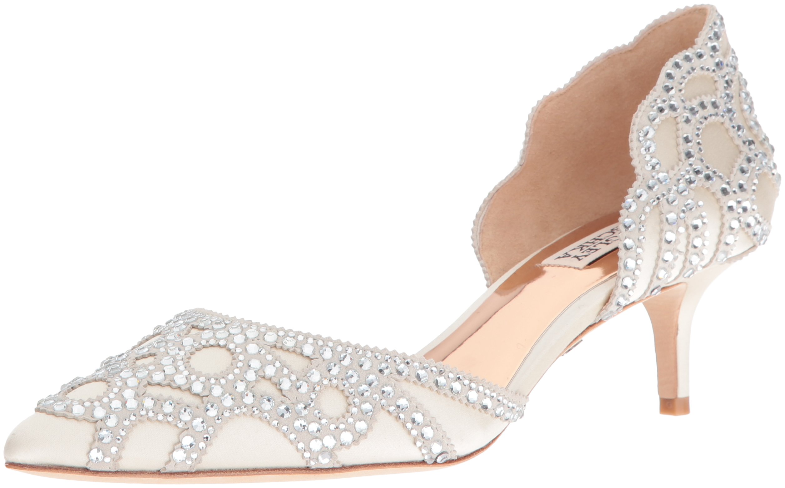 Badgley Mischka Women's Ginny Dress Pump - Elegant High Heel Shoes for Weddings, Parties & Formal Events | Comfortable & Stylish Women's Dress Shoes