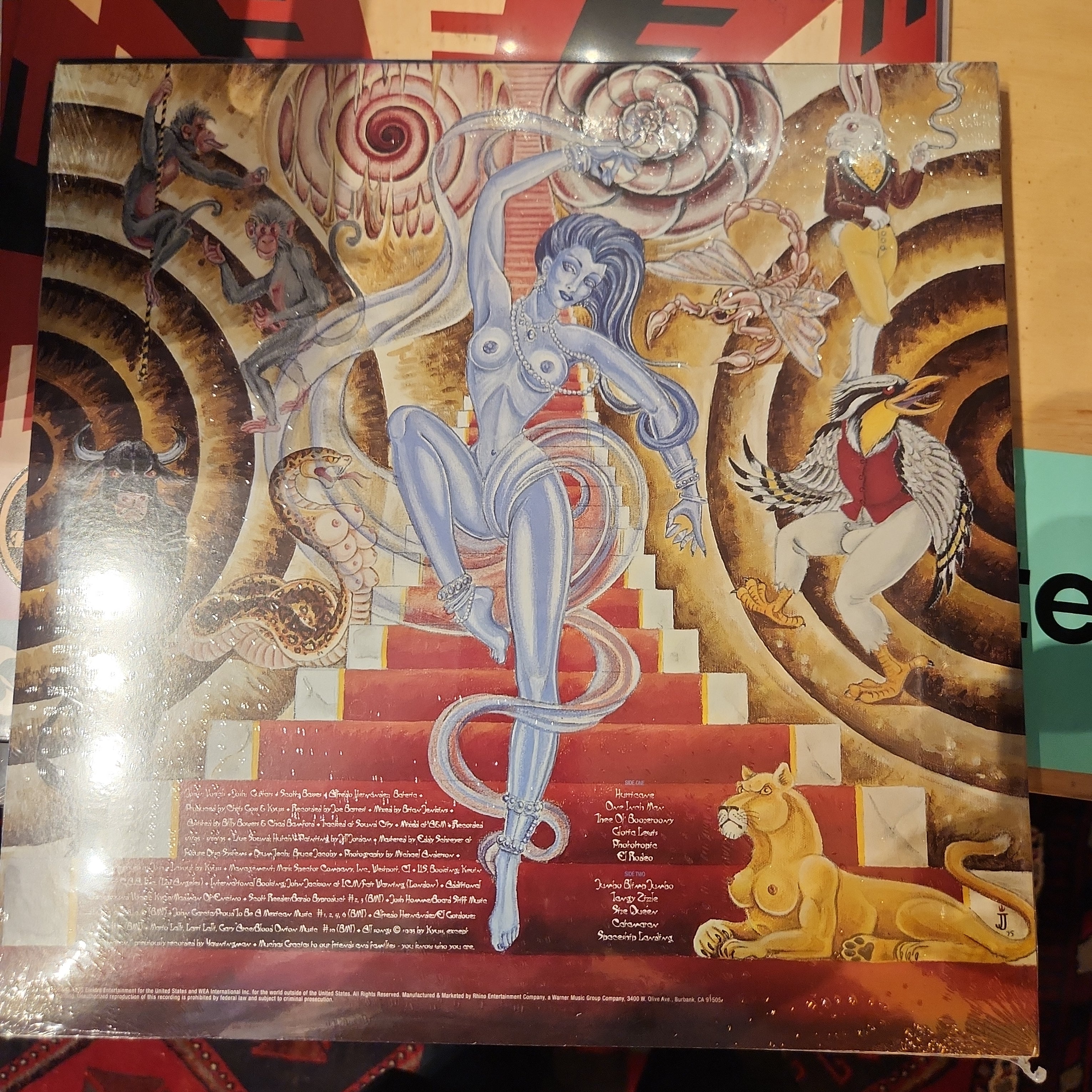 Kyuss - And the Circus Leaves Town Vinyl LP Record | Limited Edition Rock Music Album for Collectors & Audiophiles | Perfect for Vinyl Enthusiasts & Music Lovers