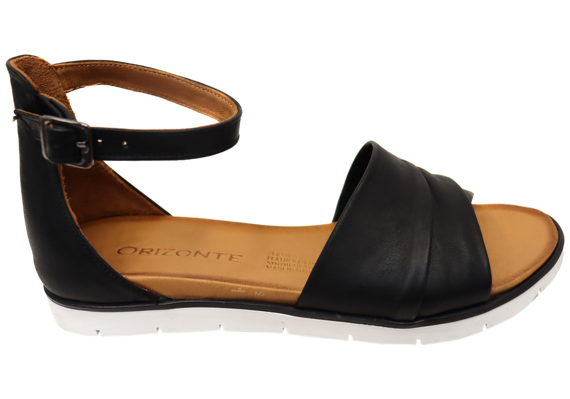 Orizonte Kasper Women's Comfortable European Leather Sandals - Stylish Summer Walking Shoes for Beach, Vacation & Casual Outings