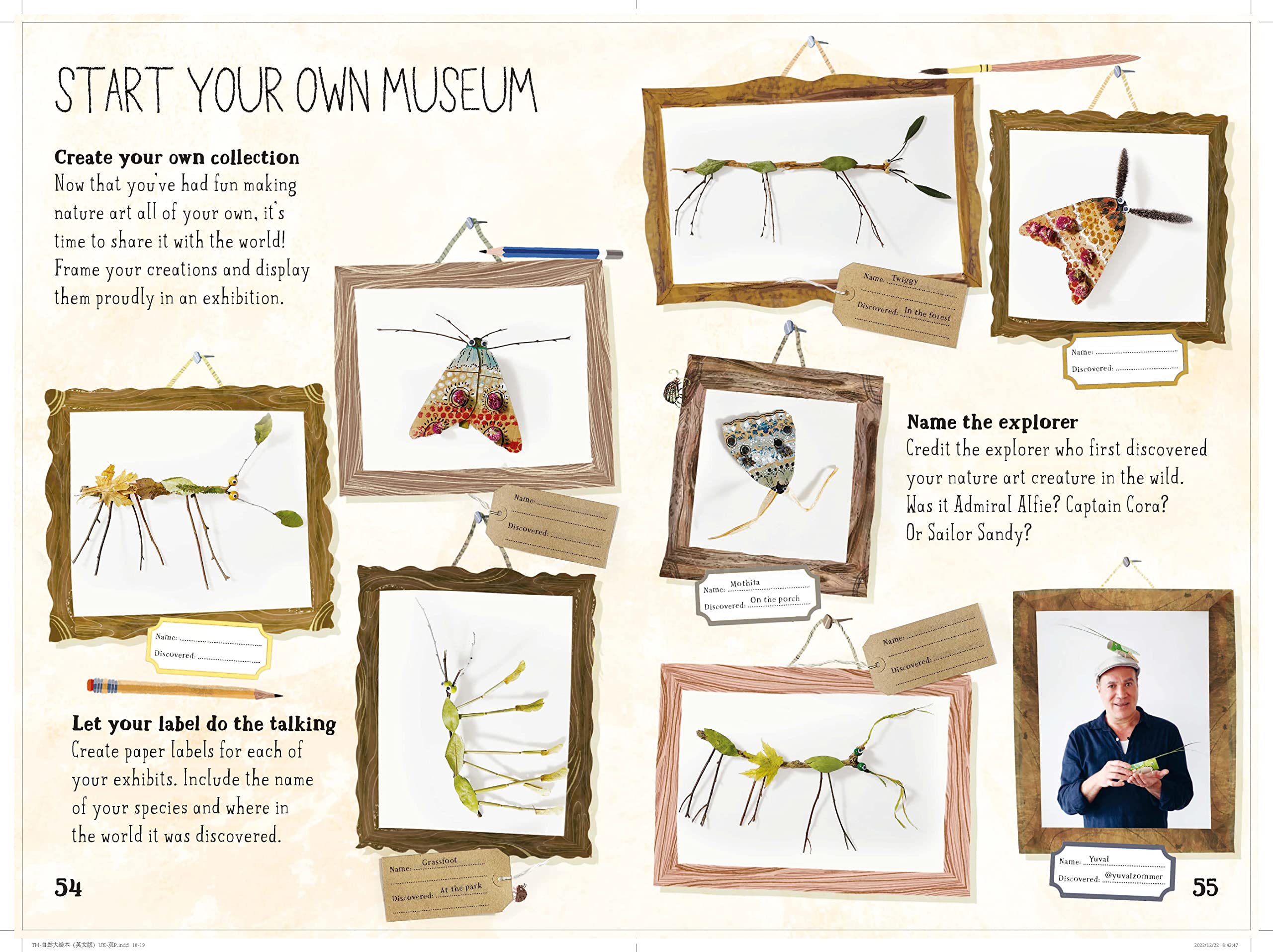 The Big Book of Nature Art - Creative DIY Projects for Kids & Adults | Perfect for Homeschooling, Classroom Activities & Family Craft Time