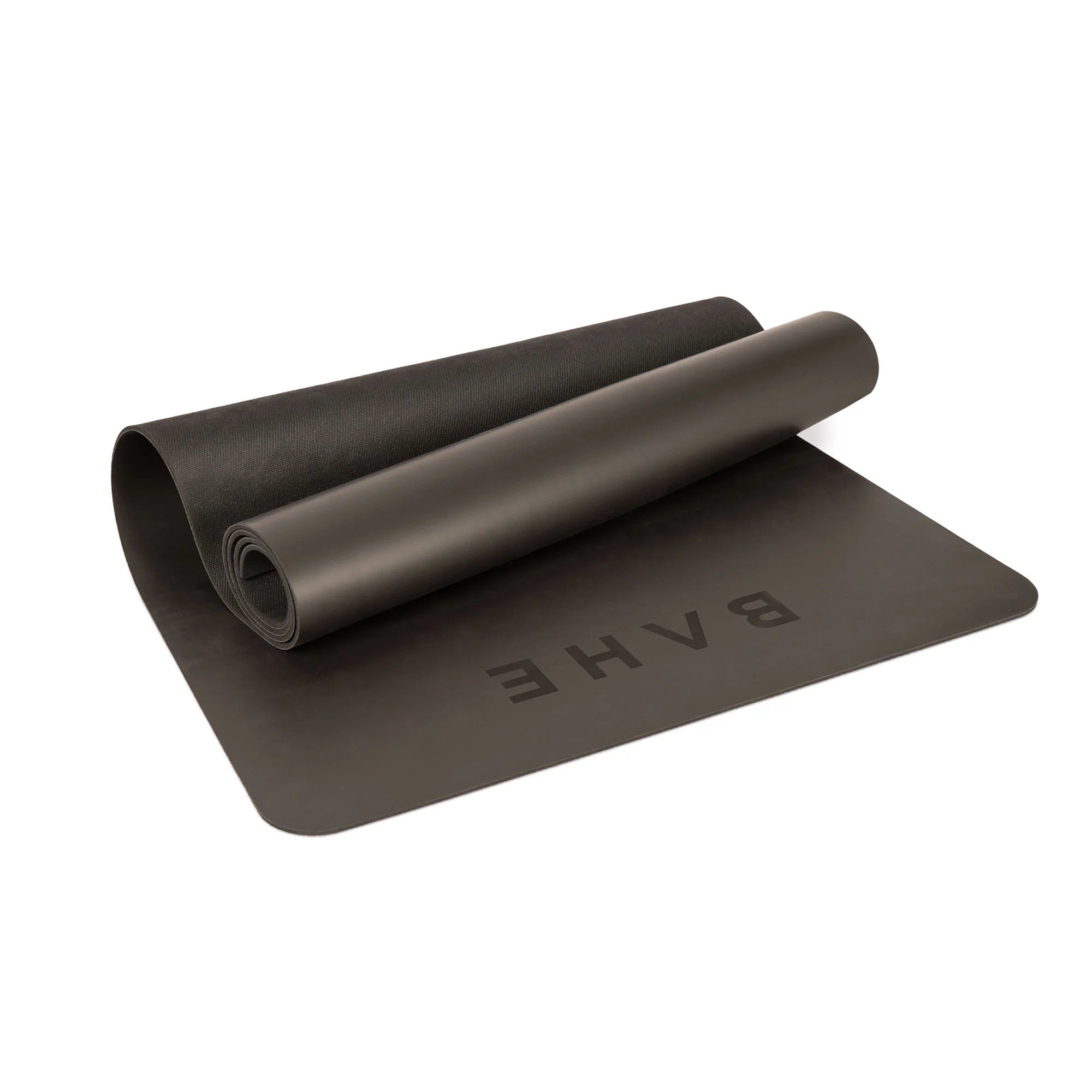 Bahe Power Hold 4mm Yoga Mat - Non-Slip Exercise Mat for Home & Gym Workouts - Anthracite Black for Enhanced Grip & Comfort - Ideal for Yoga, Pilates & Fitness Training