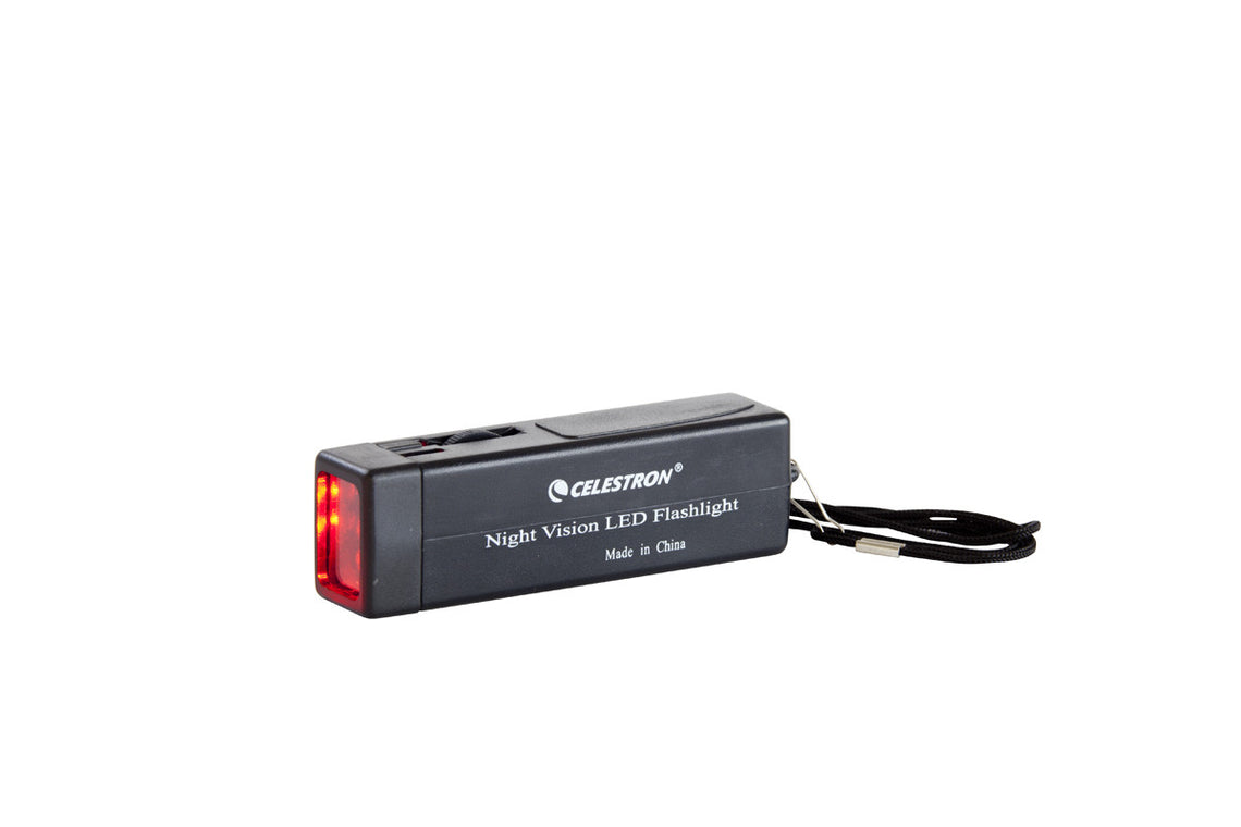 High-Powered Red Night Vision Flashlight for Hunting, Camping & Security - 93588 | Perfect for Low Light Conditions & Wildlife Observation