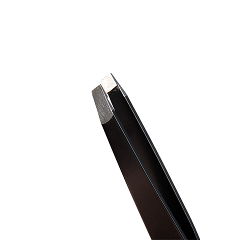 Premium Stainless Steel Tweezers - Professional Slant Tip & Pointed Tweezers for Eyebrows, Splinters & Ingrown Hairs - Perfect for Grooming, First Aid & Beauty Kits