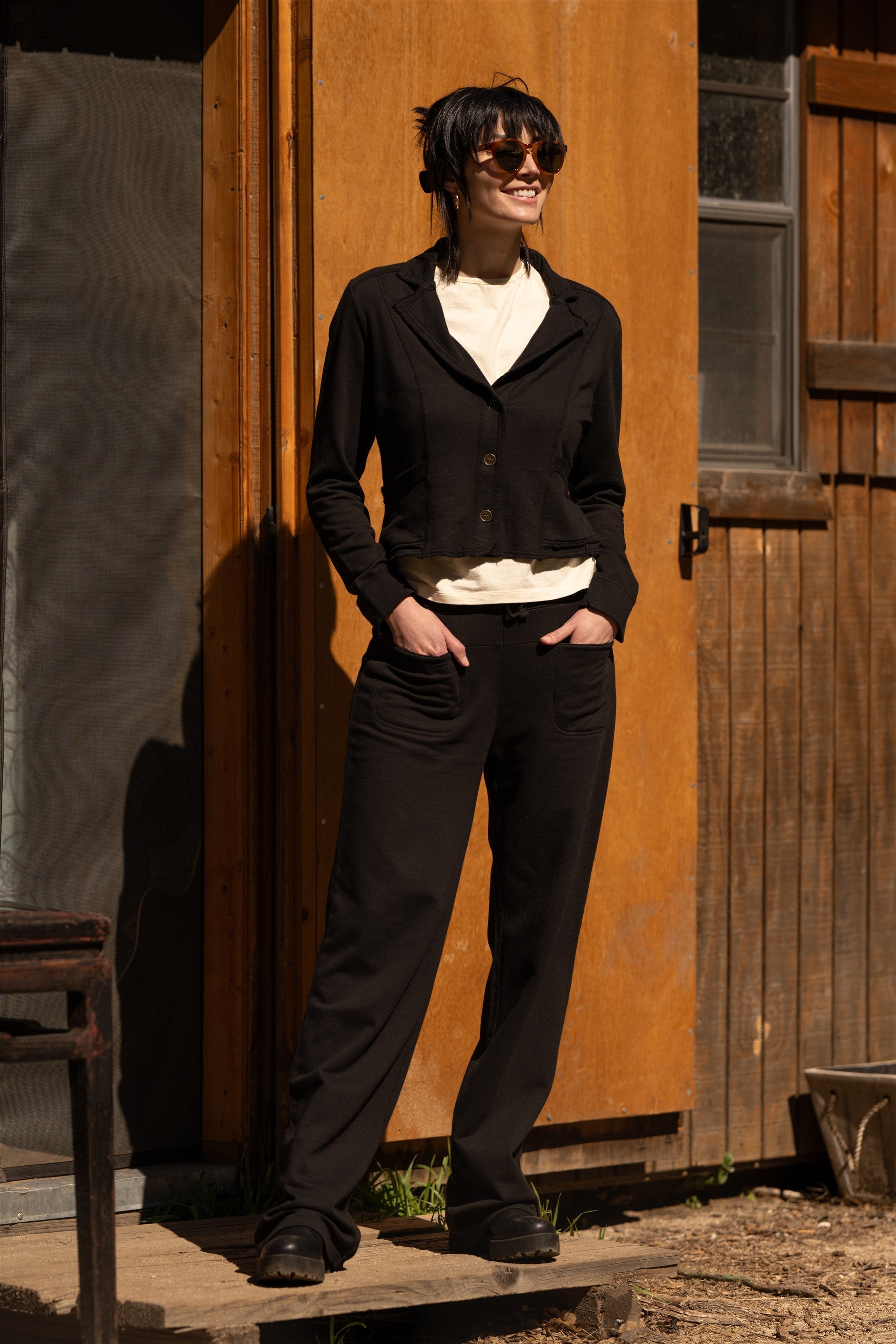 Tien Pant Black - Stylish and Comfortable Black Pants for Women | Perfect for Office, Casual Wear & Travel