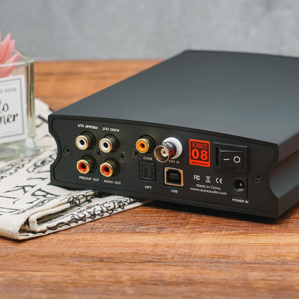 AUNE X1s GT High-Resolution USB DAC & Headphone Amplifier for Audiophiles - Perfect for Home Audio Setup and Studio Monitoring