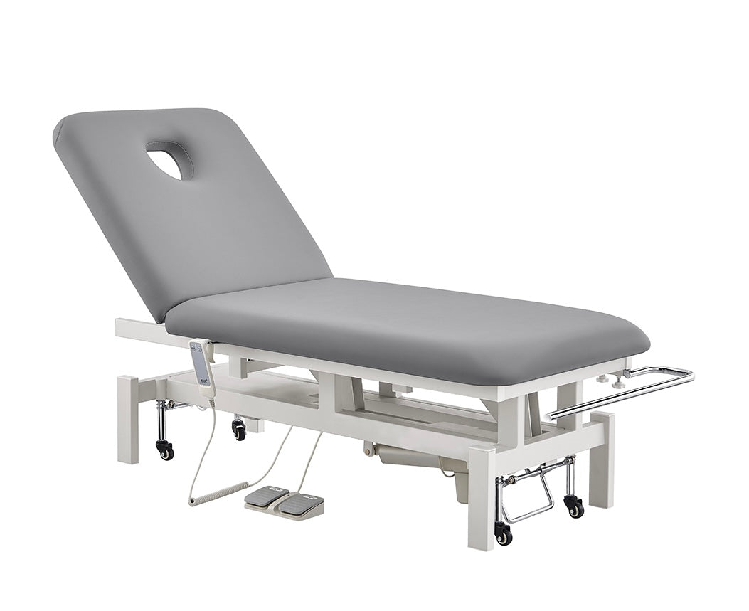 Mar Egeo Electric Adjustable Treatment & Medical Examination Bed with 1 Motor - Ideal for Physical Therapy, Chiropractic Care, and Home Healthcare Use