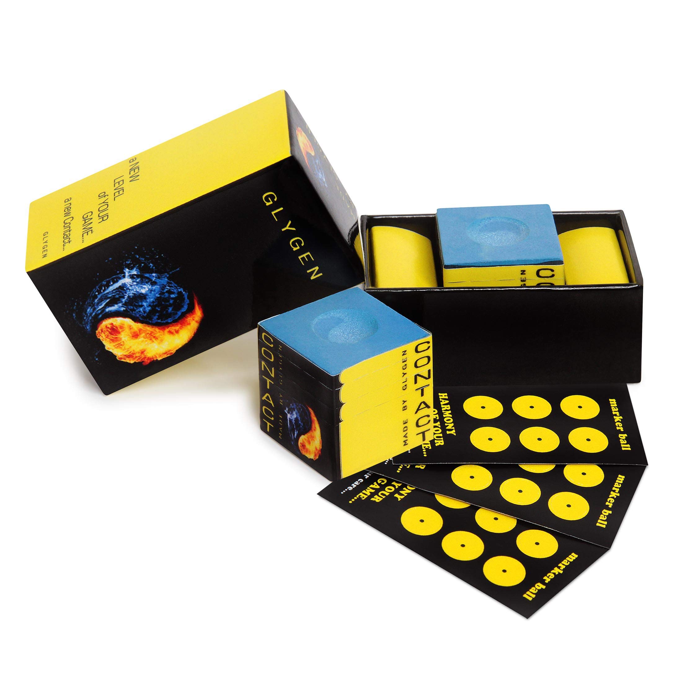 Premium Blue Billiard Chalk for Pool Cues - High Grip & Smooth Play - Perfect for Professional & Home Pool Tables, Bars, and Game Rooms