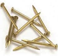 Premium Brass Nail Set of 3 - Home Decor & Spiritual Pooja Accessories for Peace & Protection | GOYAM MERCHANDO | Perfect for Hindu Rituals, Meditation Spaces & Positive Energy Homes