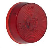 10 Pack 2 Inch Red LED Boat Trailer Lights - Waterproof Marker Lamps for RV, Truck, Utility Trailers - Perfect for Nighttime Visibility & Safety on Highways, Docks, and Camping Trips