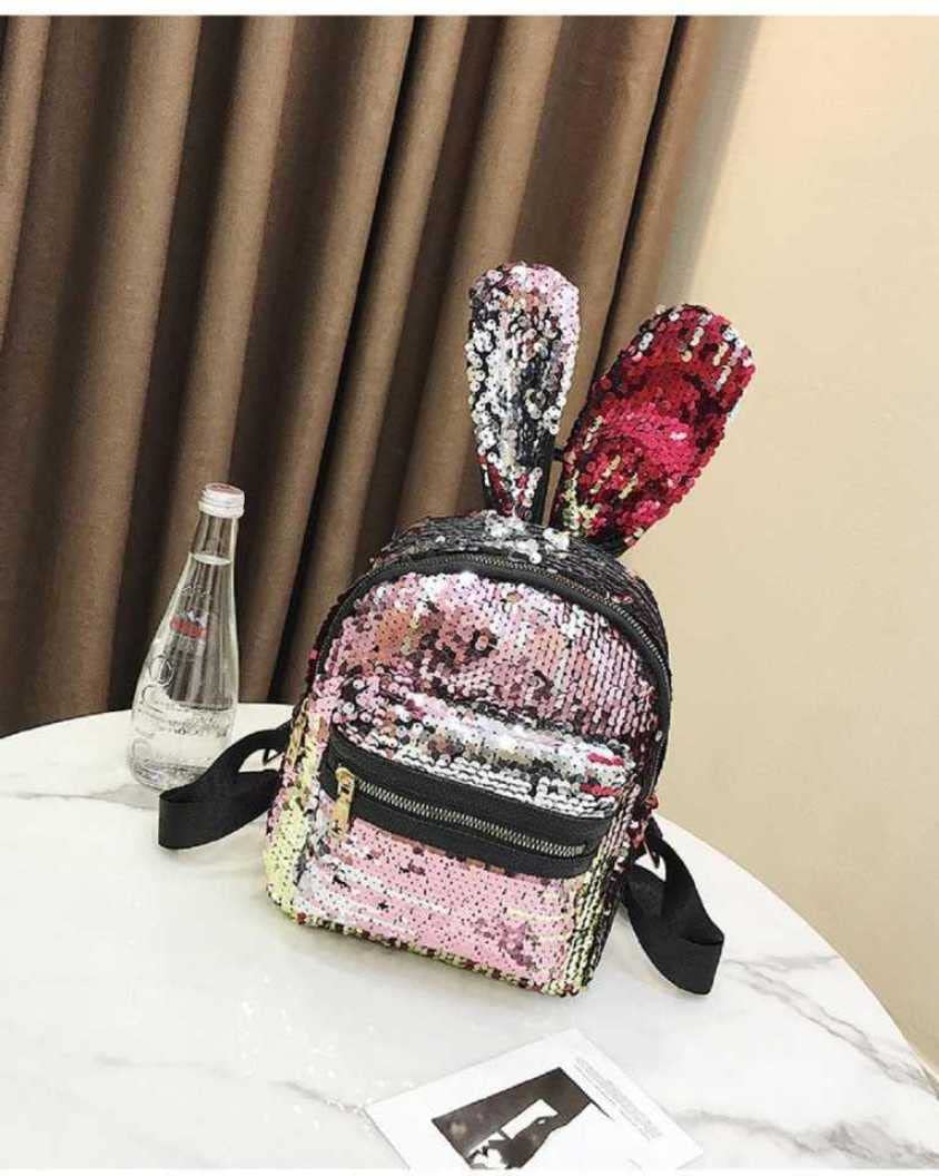 Trendy 15L Mini Backpack for Girls - Cute & Stylish Small Backpack for Kids (Red, Gold) - Perfect for School, Travel & Everyday Use