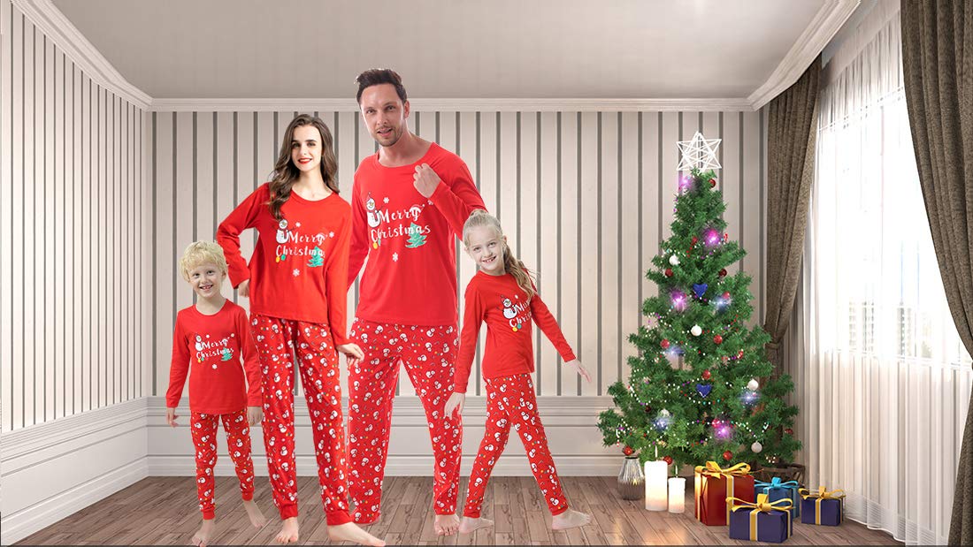 Family Matching Pajama Sets - Polar Bear Christmas Sleepwear for Family Photos