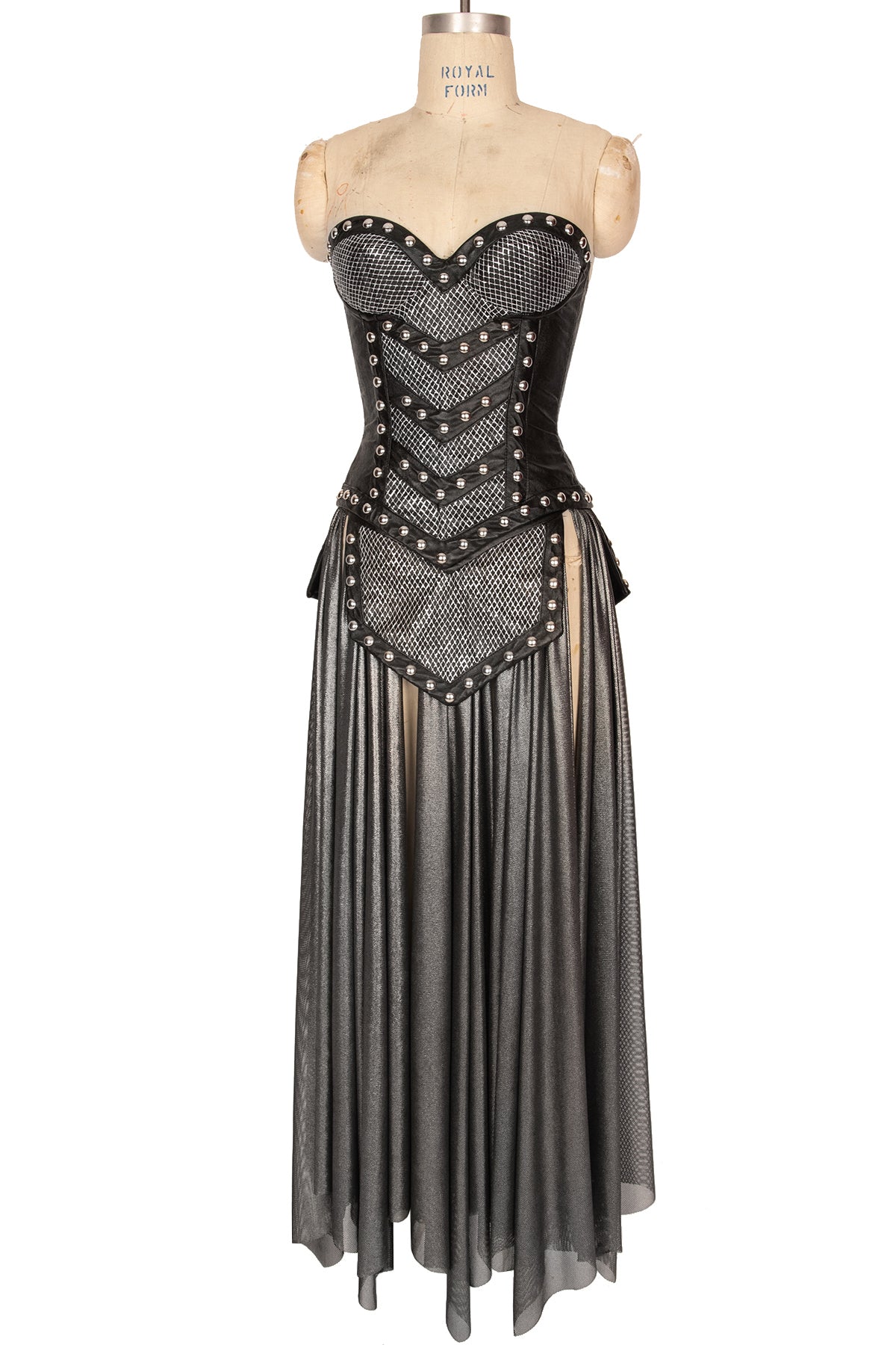 Joan of Arc Corset - Medieval Gothic Corset Top for Women | Renaissance Costume, Lace-Up Bustier for Cosplay, Halloween & Historical Reenactment