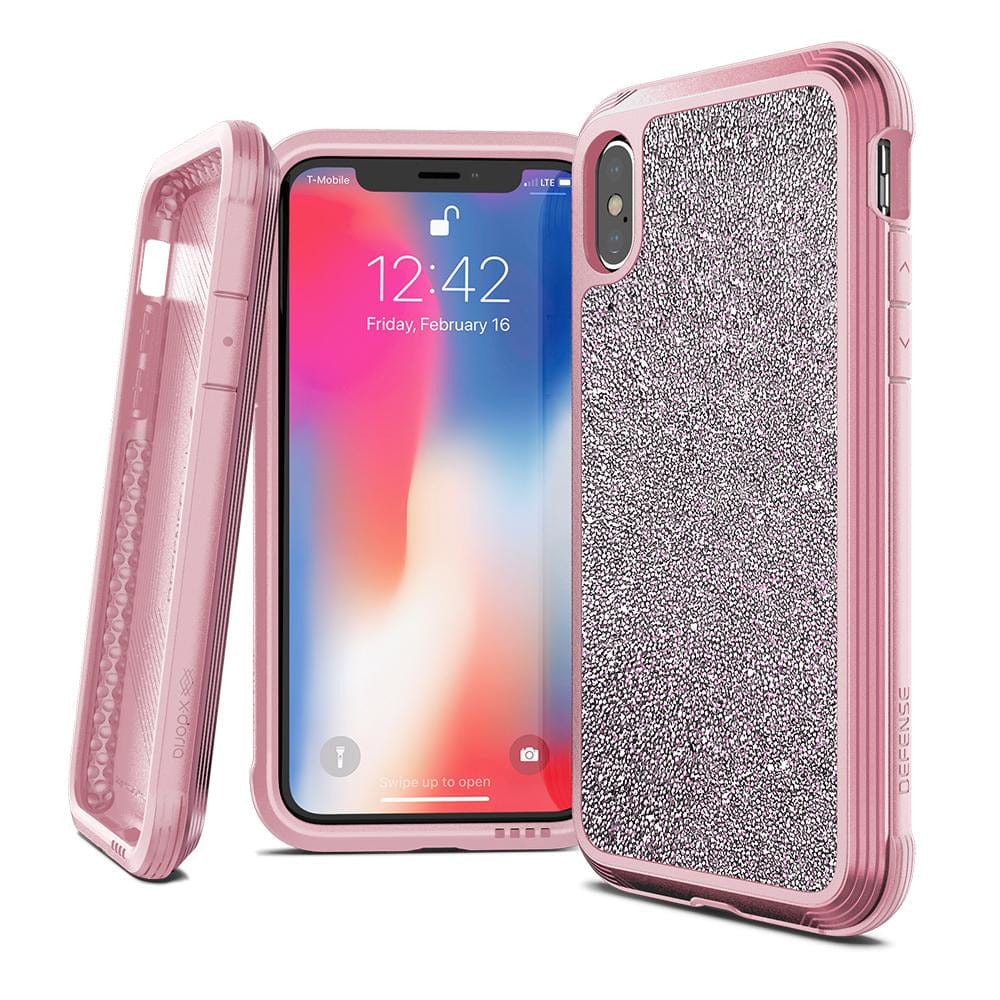 X Doria Defense 3M Drop Certified Case for iPhone XS Max - Glitter Protective Cover | Shockproof & Scratch Resistant | Perfect for Everyday Use, Travel & Outdoor Activities